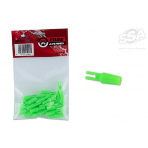 OVERFIT NOCKS FOR 'LEISURE' ARROW DIA5MM GREEN